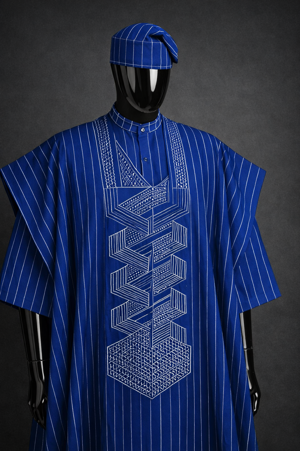 Royal Blue Agbada